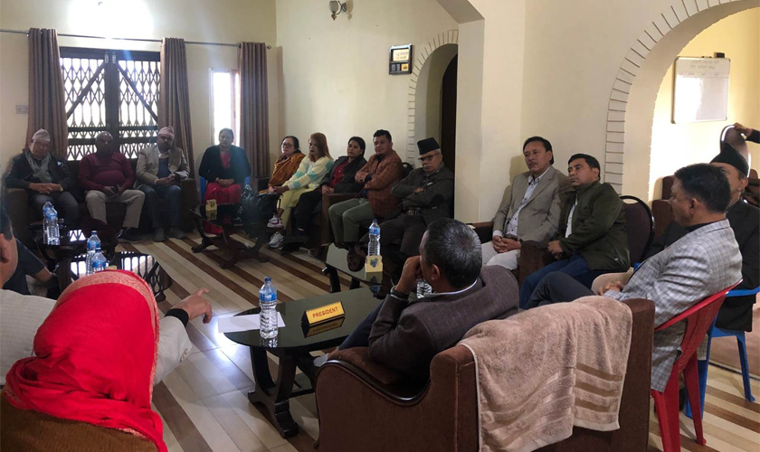 कांग्रेस लुम्बिनी प्रदेशको बैठक : नेतृत्वको अदूरदर्शिताका कारण सत्ताबाट बाहिरिनु  पर्‍यो