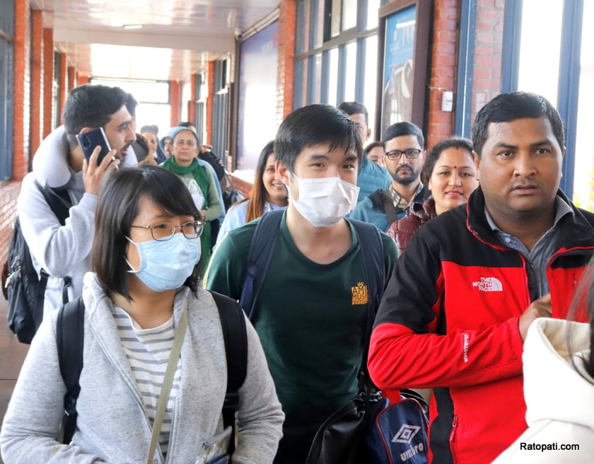 कोरोना भाइरस नेपाल छिर्न नदिन त्रिभुवन विमानस्थलमा यस्तो छ सुरक्षा प्रविधि (फोटो/भिडियो)