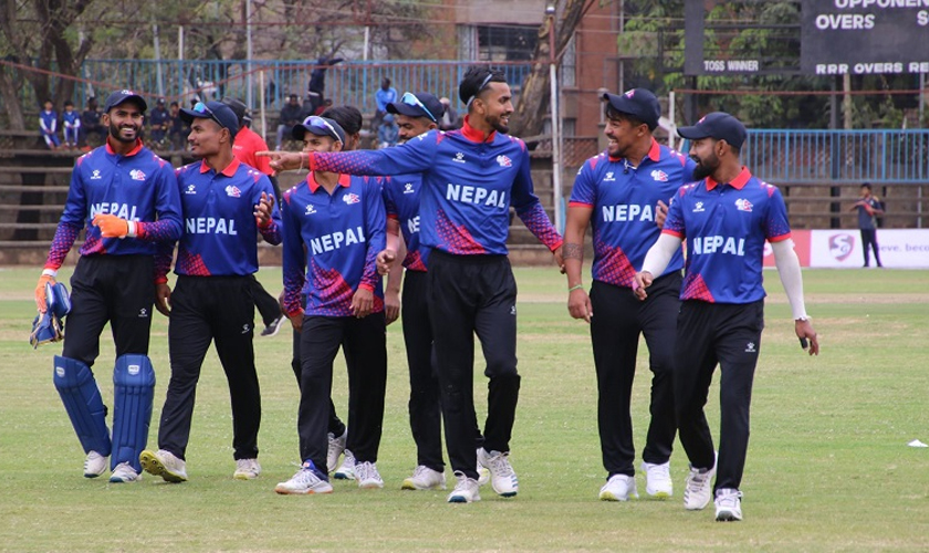 नेपाली राष्ट्रिय क्रिकेट टोली स्वदेश फर्कियो