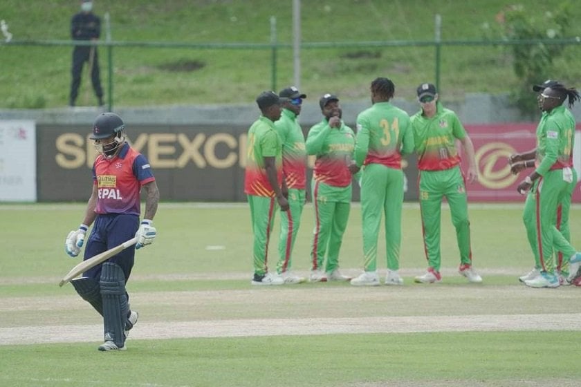 Zimbabwe ‘A’ thrashes Nepal by three wickets