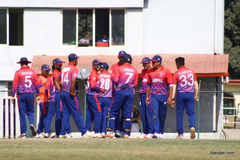 एमसीसीविरुद्धको एकदिवसीय क्रिकेटमा नेपाल विजयी (तस्बिरहरु)