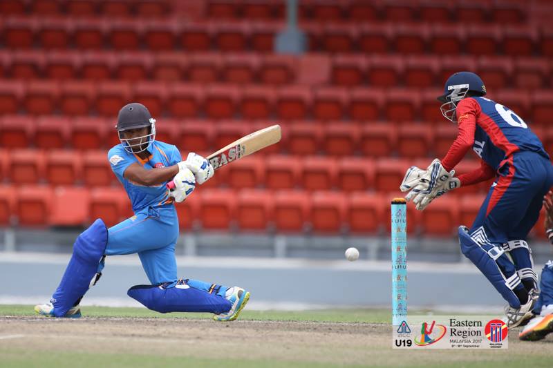 नेपाल यू–१९ इस्टर्न रिजन  क्रिकेटको फाइनलमा, मलेसिया १० विकेटले पराजित