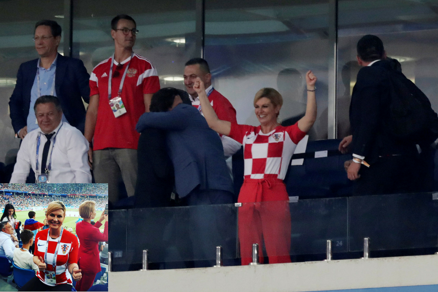 क्रोएशिया फाइनलमा पुगेपछि राष्ट्रपति कोलिन्डाले गरिन् डान्स, खेल हेर्न इकोनोमी क्लासमा यात्रा गरिन् (भिडियो)