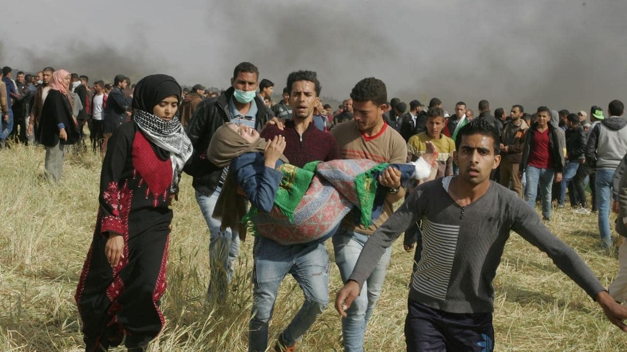 Palestinian shot by Israeli soldiers on Gaza border dies