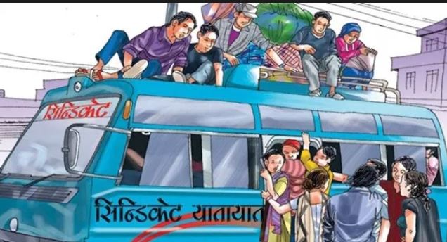 दशैंमा गाडी अभावः फुलपाती अघि नै घर जान यातायात विभागको आग्रह