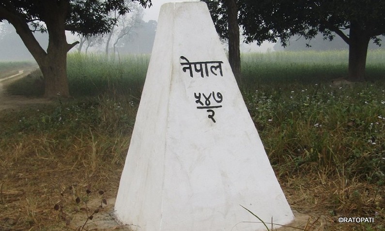   सीमावर्ती दशगजा क्षेत्रको स्थलगत निरीक्षण