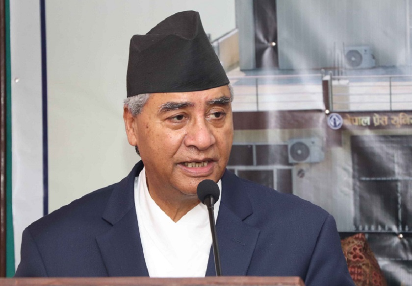 Leader Deuba urges for relief operation