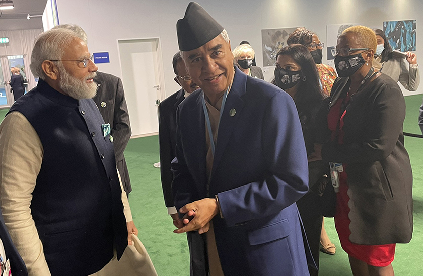 Vibrant Gujarat Summit, where PM Deuba was scheduled to participate, postponed