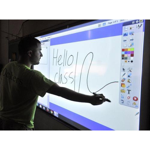 Rukum schools use digital boards