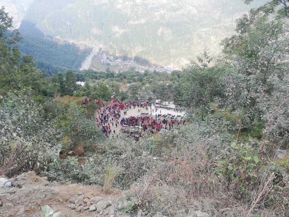 Sindhupalchowk bus accident death toll reaches 16