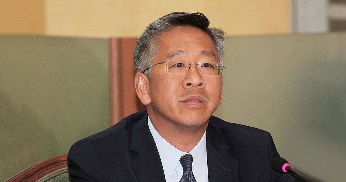 US Assistant Secretary of State Donald Lu arriving in Nepal today