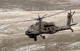 हेलिकोप्टर दुर्घटनामा दुई अमेरिकी सैन्य विमान चालकको मृत्यु