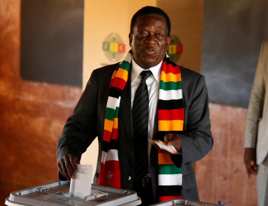 Mnangagwa wins Zimbabwe's first post-Mugabe election