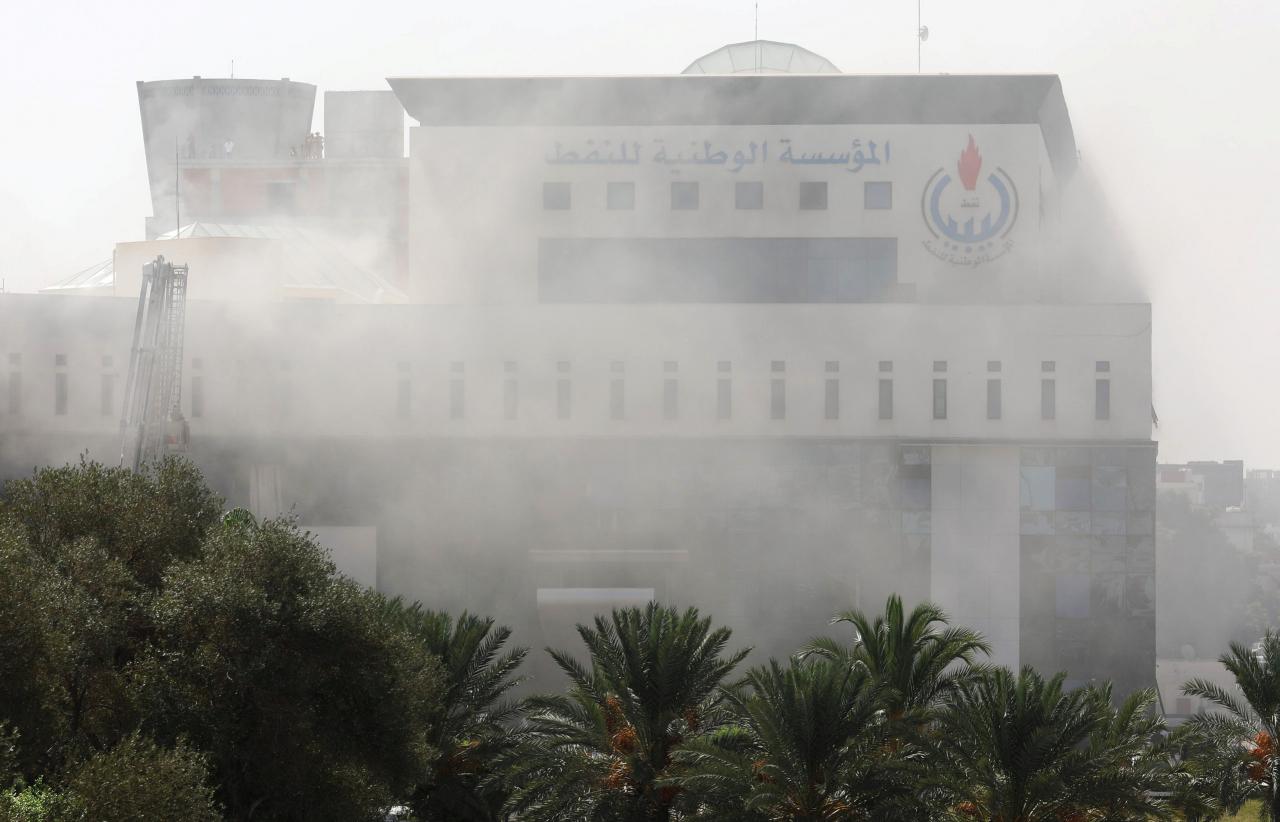 Headquarters of Libya national oil firm under attack: witnesses