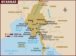 2 policemen killed in mine attack in Myanmar's western state