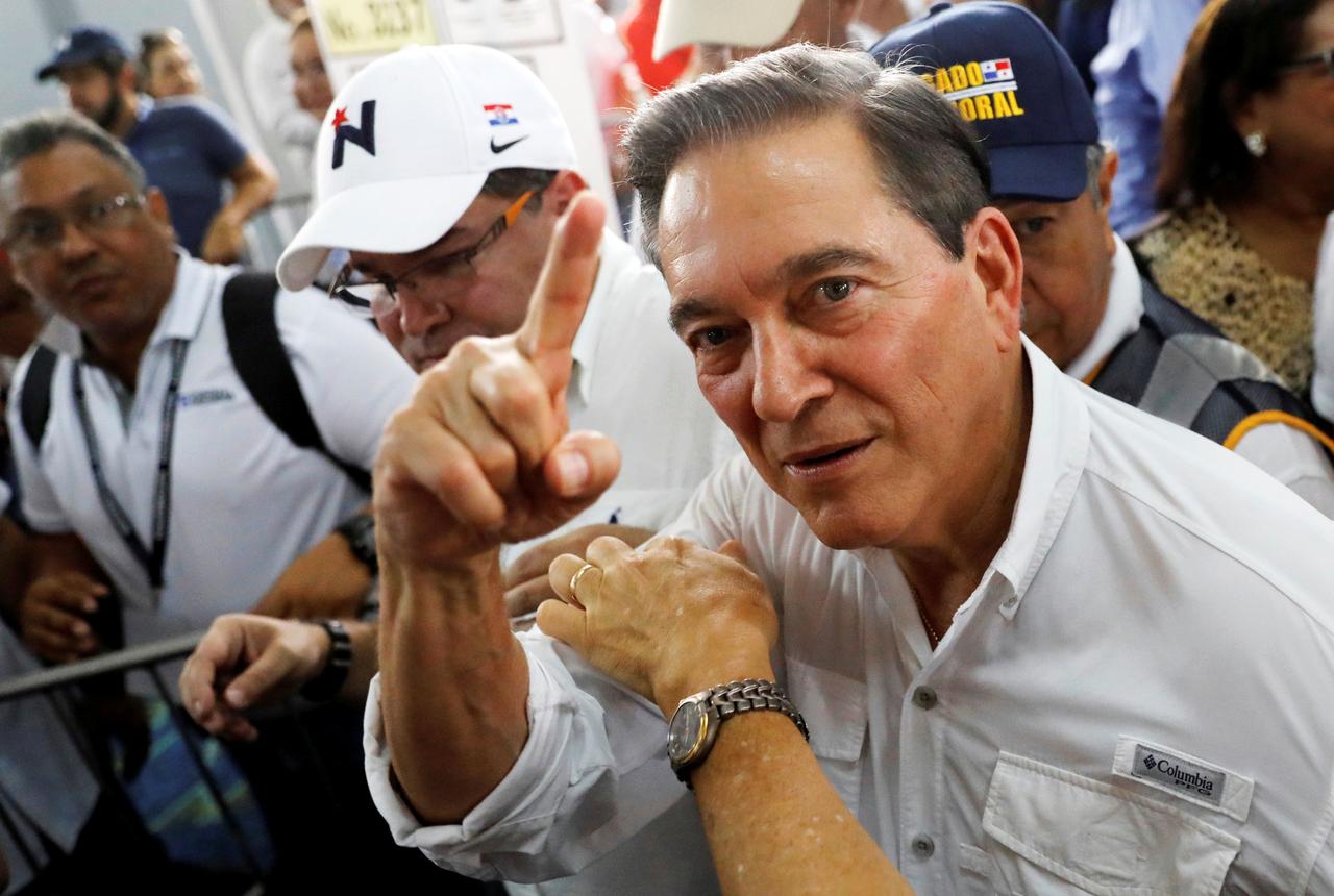 Panama's Cortizo declares victory in presidential vote