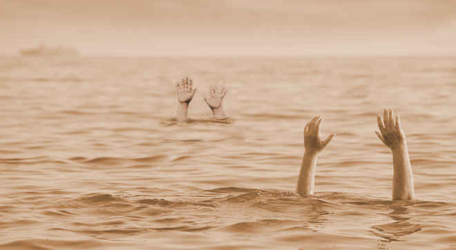 Two girls go missing in river