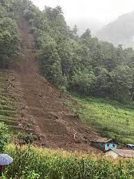 Over 150 houses in Bajura at risk of dry landslide