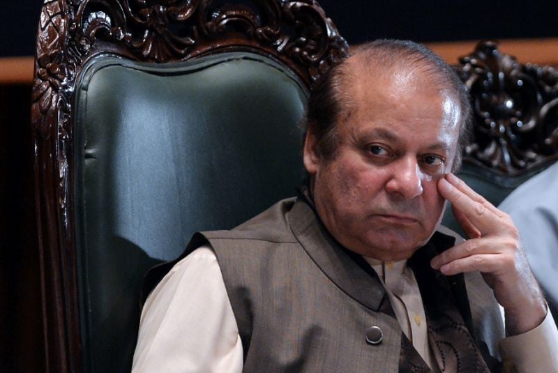 Pakistan's Sharif falls sick in jail, moving to hospital