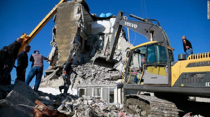 अल्बानिया भूकम्प अपडेटः मृत्यु हुनेको सङ्ख्या ४० पुग्यो, जीवित उद्धारको सम्भावना क्षीण बन्दै