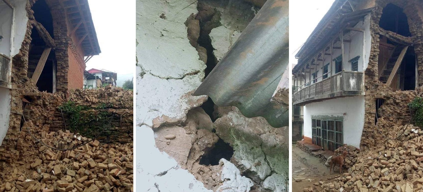 खोटाङ भूकम्प अपडेट : केही पूराना घरमा क्षति
