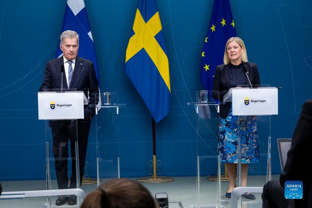 Sweden and Finland formally submit Nato applications