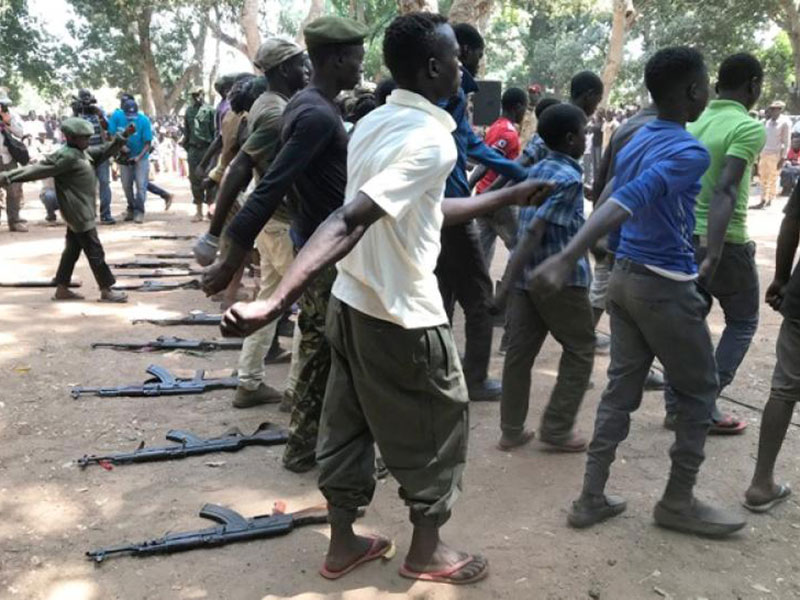 South Sudan's child soldiers hope for life after war