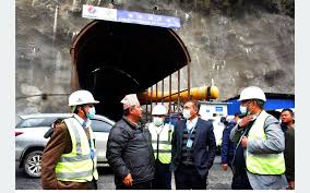 Former Energy Minister inspects hydel project