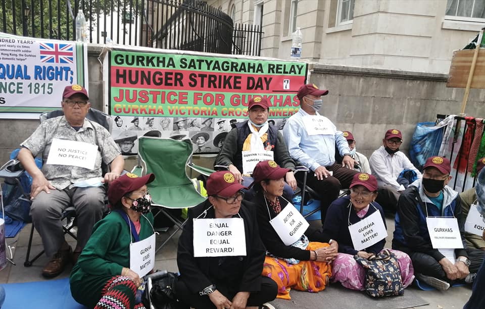 UK opposition party expresses solidarity for ex-Gurkhas’ hunger strike
