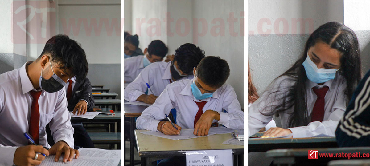 PHOTOS: Grade 12 board examinations begin in physical presence of students