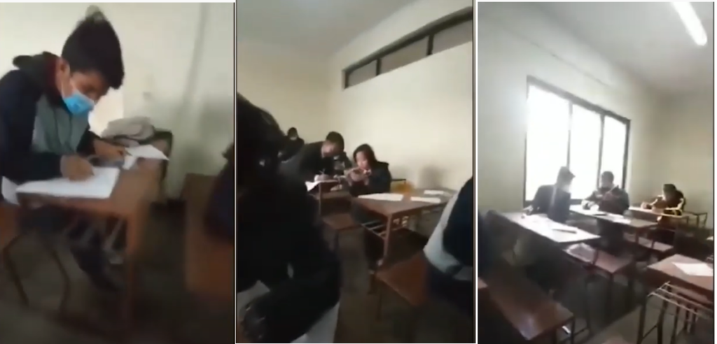 Exam of student making TikTok video during exam cancelled