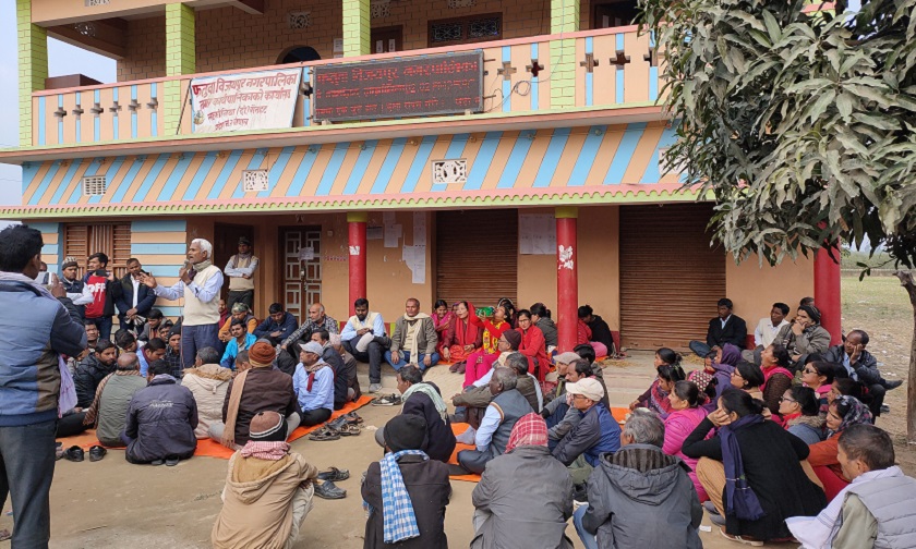 फतुुवा विजयपुर नगरपालिकाको ताला खुुल्यो