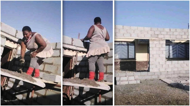२६ वर्षकी महिला एक्लैले बनाइन् आफ्नो घर