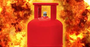 Three injured in gas cylinder explosion