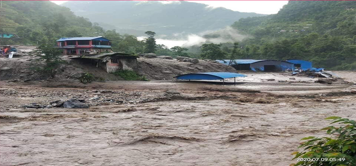 Flood and landslide survivors airlifted to Kathmandu; missing 20 identified