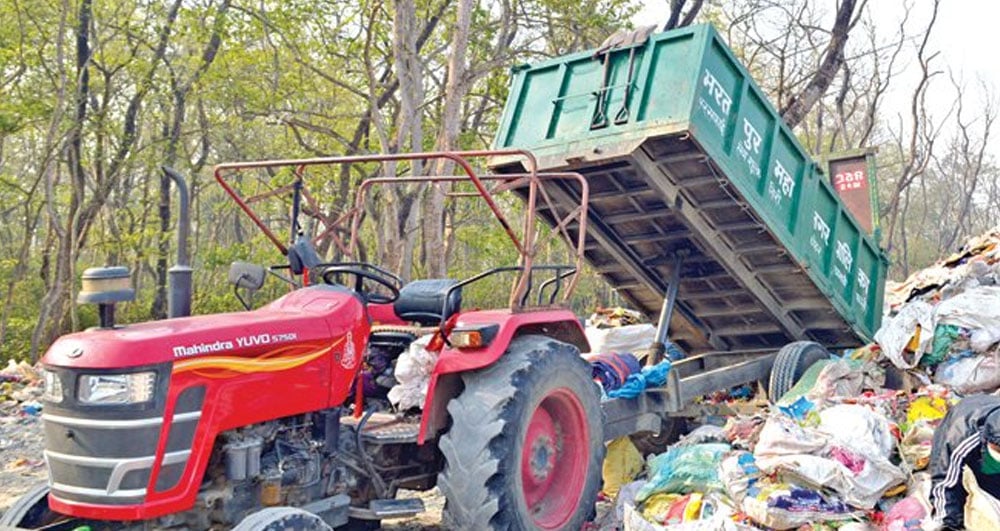 काठमाडौंको फोहोर फाल्न खोज्दा बन्चरेडाँडामा पुनः अवरोध