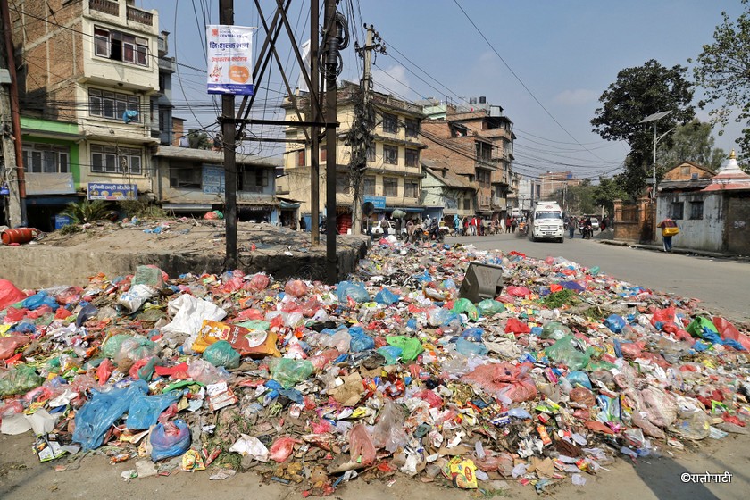 काठमाडौं उपत्यकाको फोहर व्यवस्थापनमा पुनः समस्या