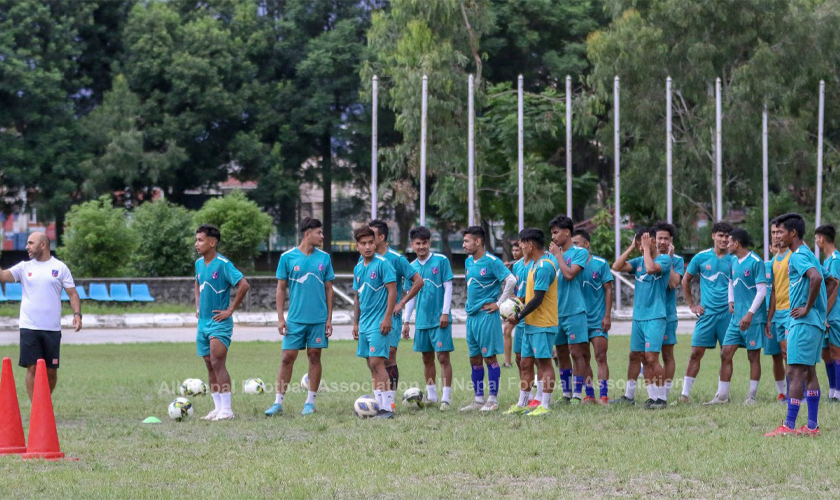 बंगलादेशविरुद्धको मैत्रीपूर्ण खेलका लागि नेपाली टोलीको घोषणा