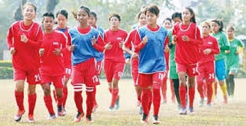 महिला फुटबलः नेपाल आज बङ्गलादेशसँग भिड्दै