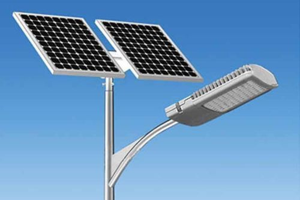 Solar panel in touristic site