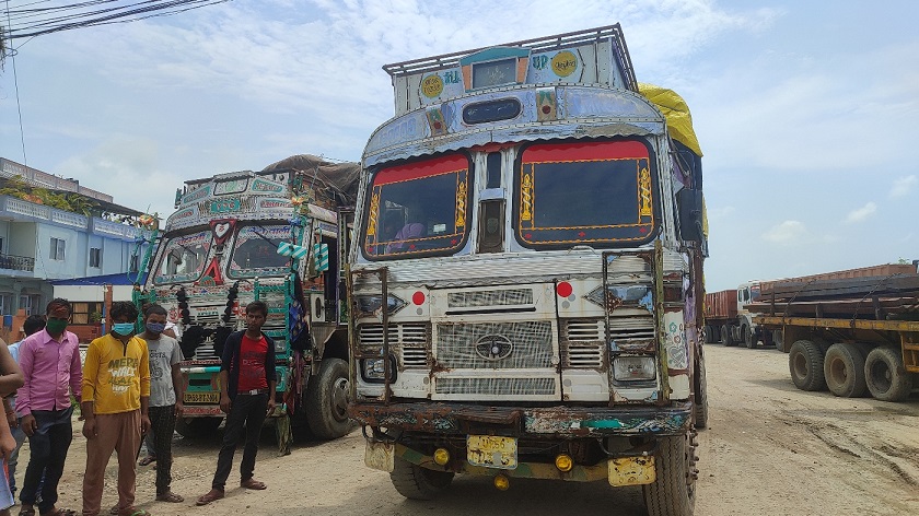 ट्रक व्यवसायी आन्दोलित, २० जेठदेखि लुम्बिनीका ट्रक नचल्ने