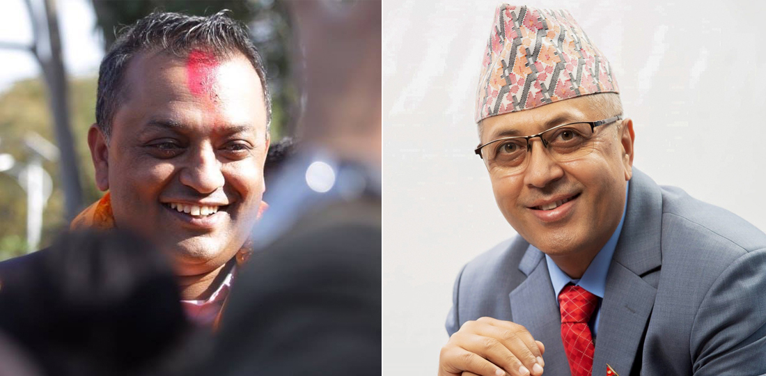 काठमाडौँ-४ मा गगन र राजनको दोस्रो चुनावी भिडन्त