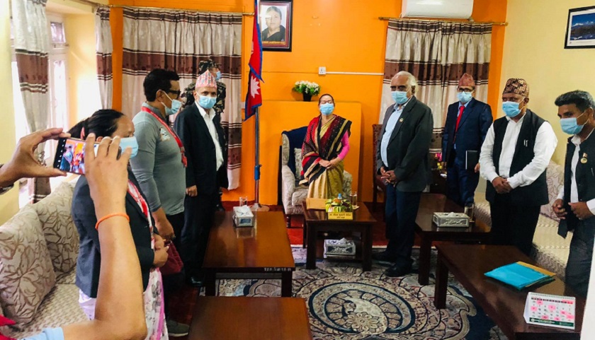 NC parliamentary leader Nepali stakes claim for new govt in Gandaki