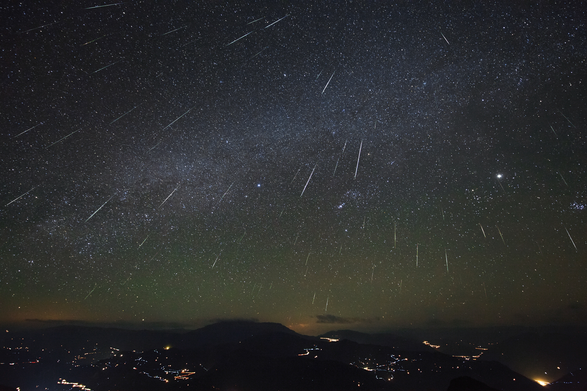 Geminid meteor shower most active in night of December 13