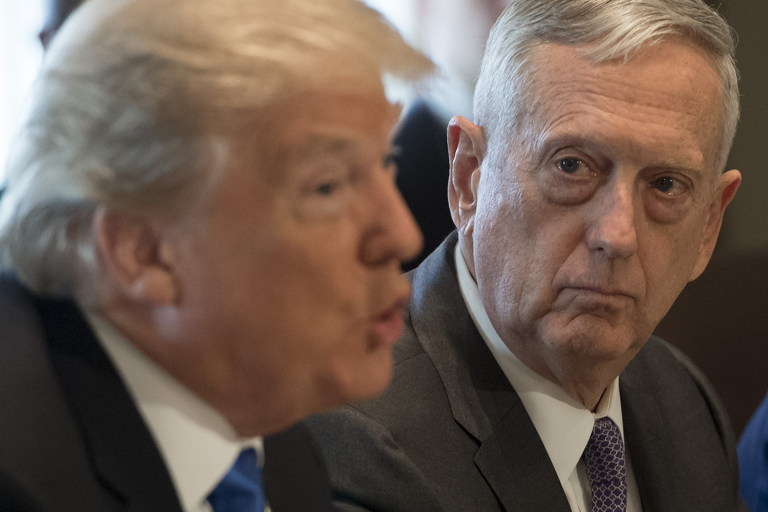 Trump says Mattis 'could be' leaving as US defense chief