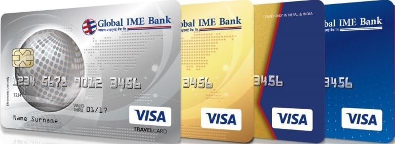 ग्लोबल आइएमई बैंकको क्रेडिट कार्डका लागि अनलाइनबाटै आवेदन दिन सकिने