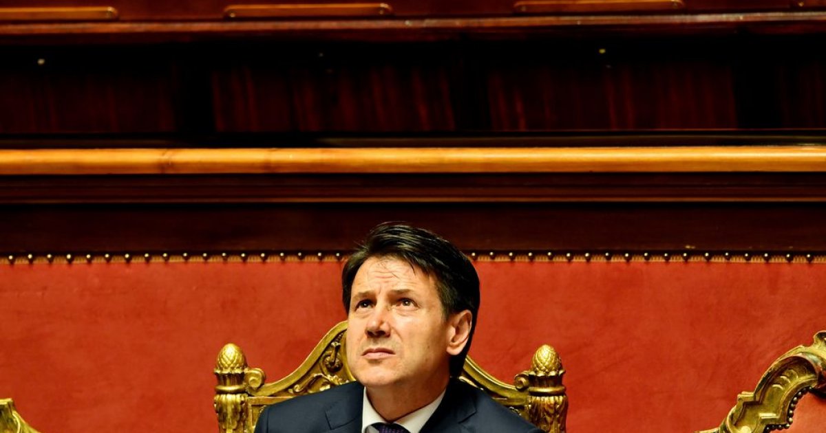 Italy PM takes aim at migrants, austerity in maiden speech