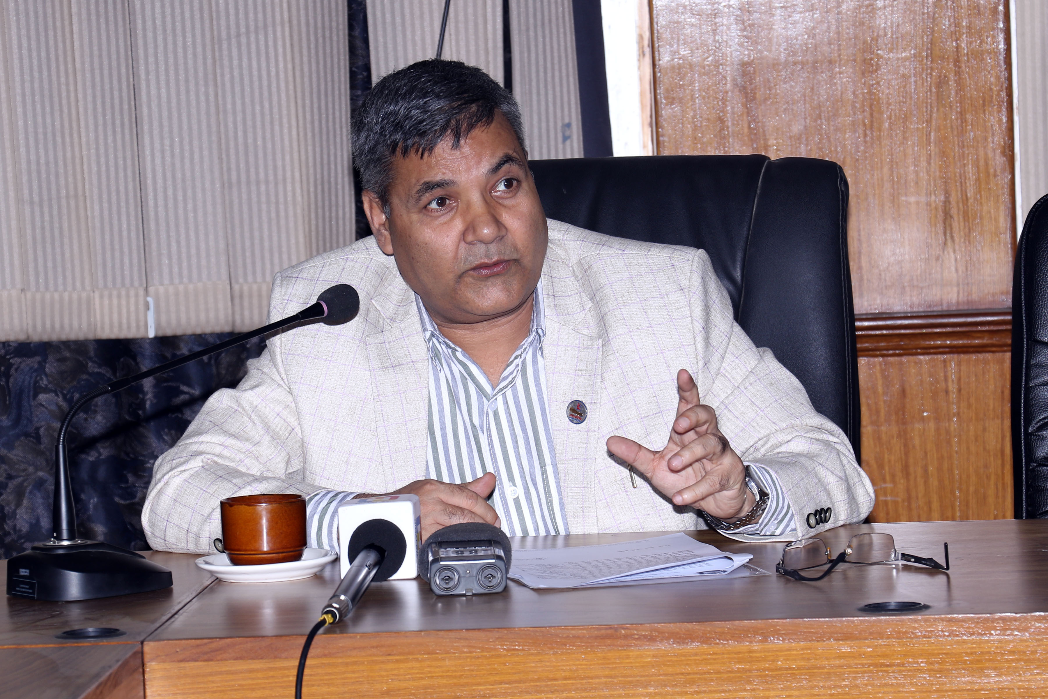 None has challenged democracy: Minister Baskota
