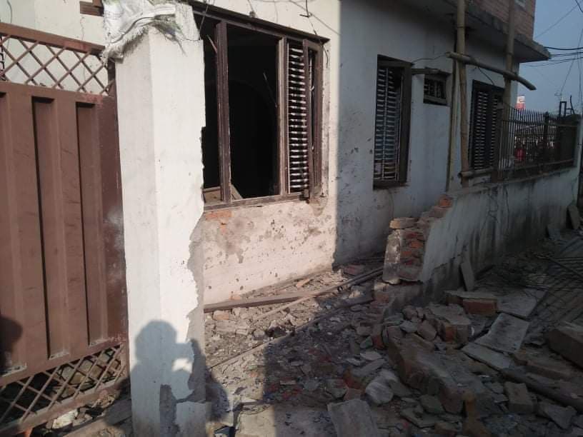 गोकुल बाँस्कोटाको घर बम विस्फोट : विप्लव समूहले लियो जिम्मा