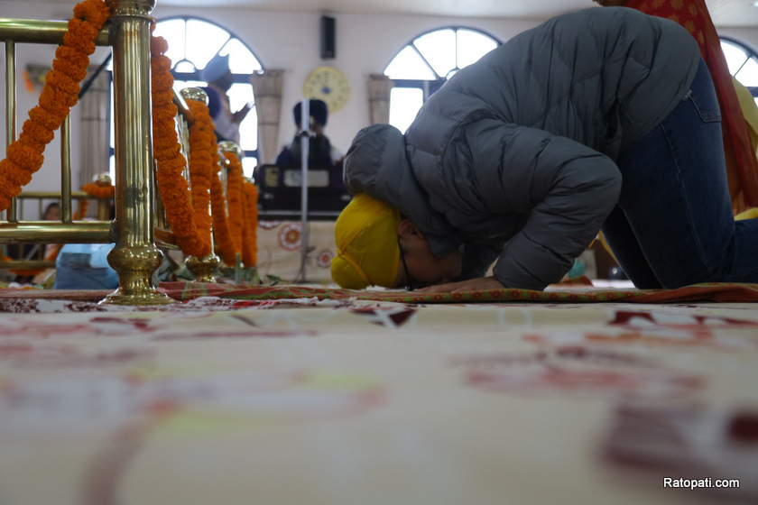 काठमाडौं उपत्यकामा यसरी मनाइयो गुरु नानक जयन्ती (तस्बिरहरु)